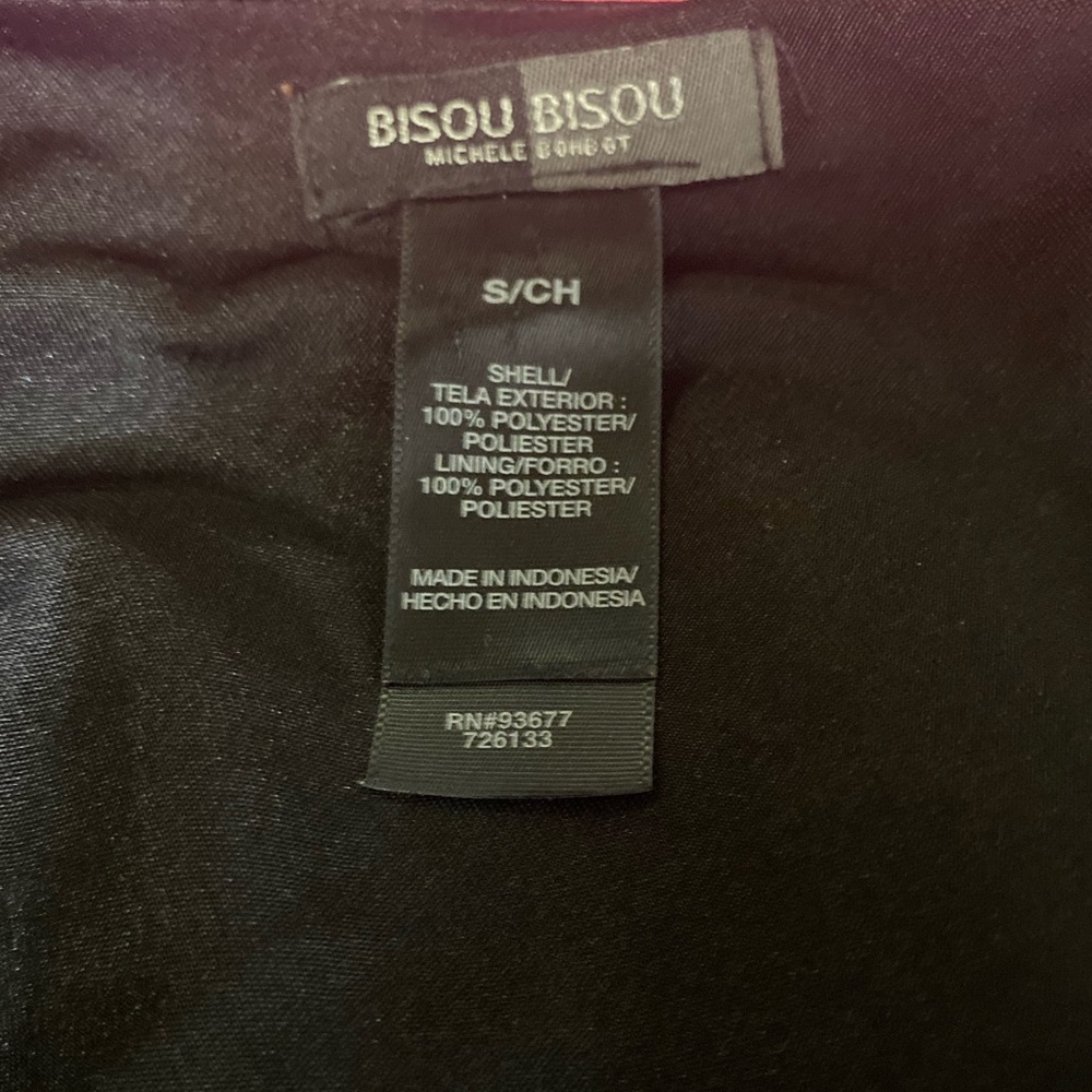 Bisou Bisou Purple Couture One Shoulder Asymmetrical Top Womens Small Whimsigoth - Picture 7 of 9